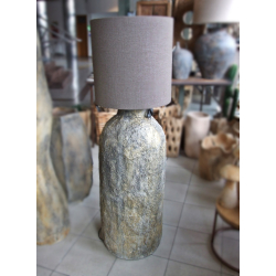 Lampa podłogowa / Stołowa z surowej ceramicki 136cm